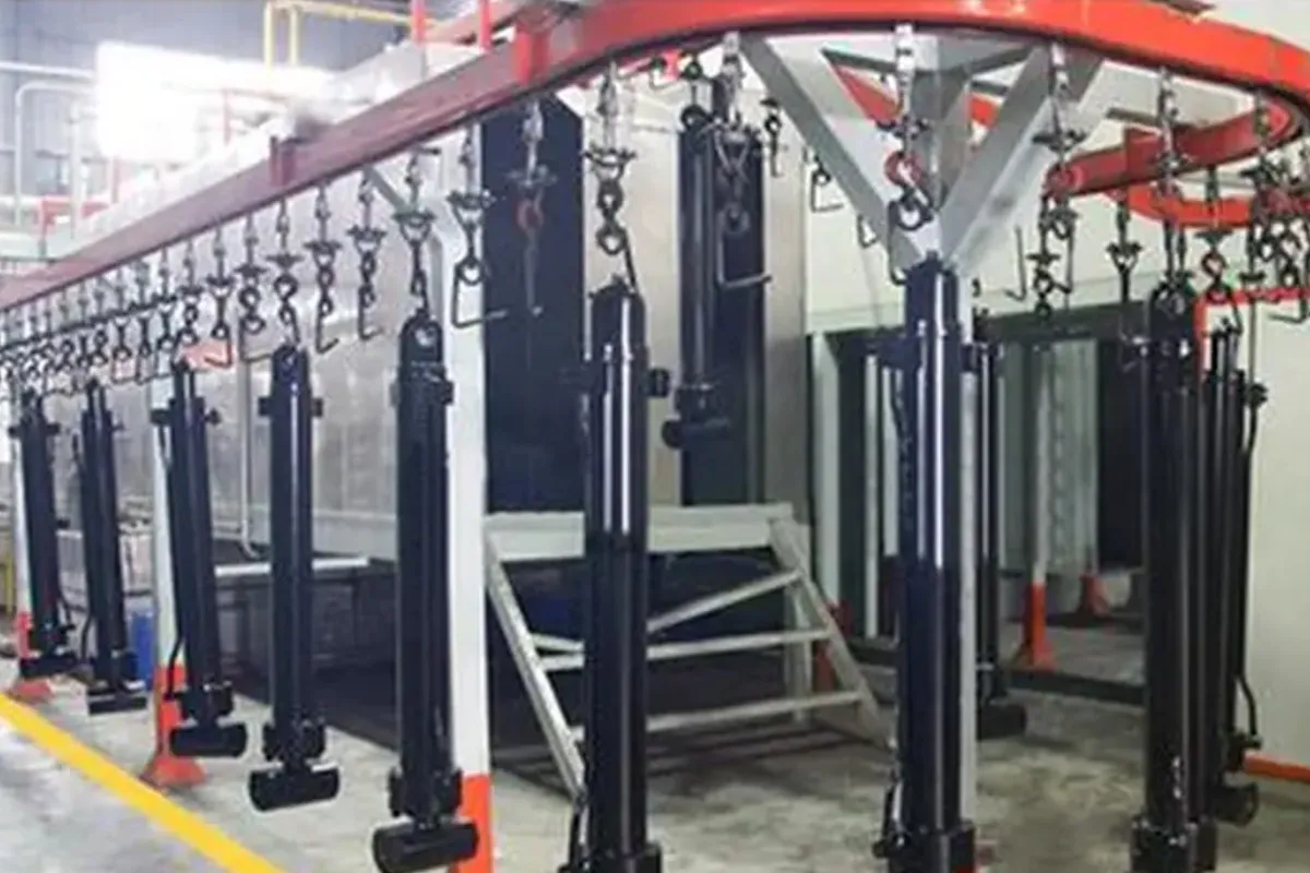Conveyorized Powder Coating