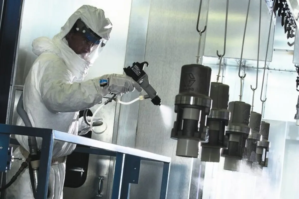 Machinery Component Coating